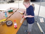 praktische workshops, sport und spiel - hier holzworkshop bei eigenheim & garten in bad vilbel 