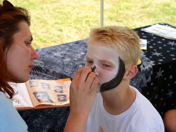 hier kinderschminken