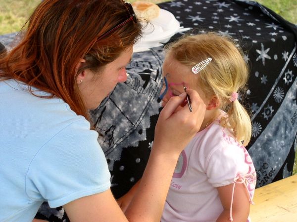 hier kinderschminken