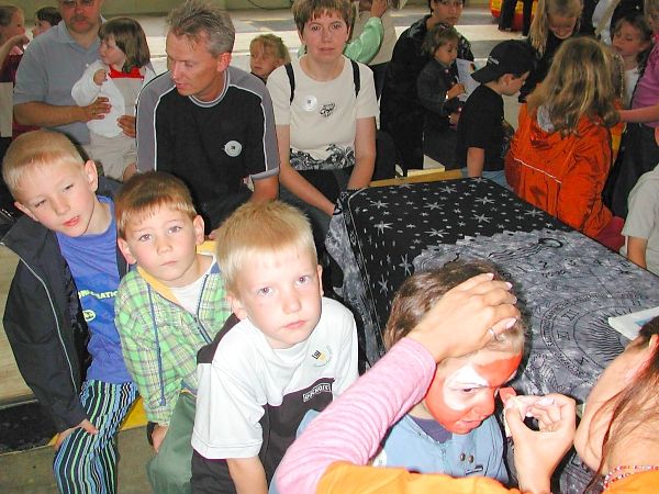 hier kinderschminken