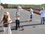 praktische workshops, sport und spiel - hier jonglieren bei FACT in kaiserslautern